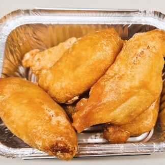 Sweet and sour king prawn balls with crispy batter