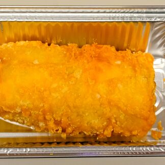 Golden fried pancake roll