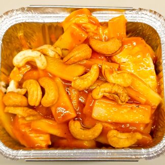 “Stir-fried chicken with bamboo shoots in chilli bean sauce